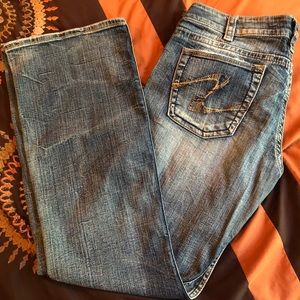 Silver Twisted jeans
